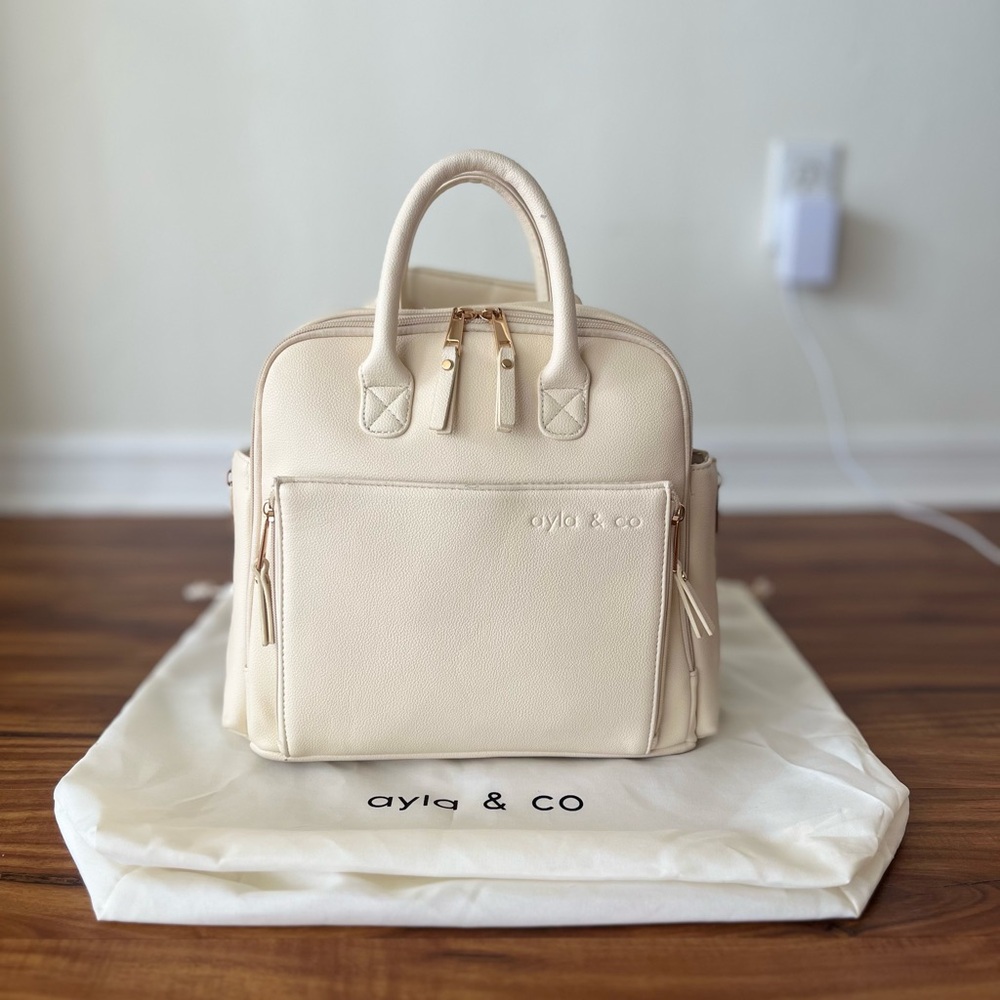 AYLA MINI BAG in ivory